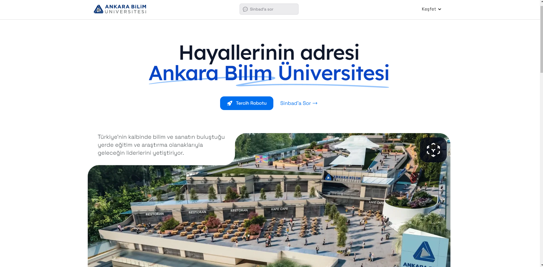 Project cover: Üniversite Tanıtım Sayfası